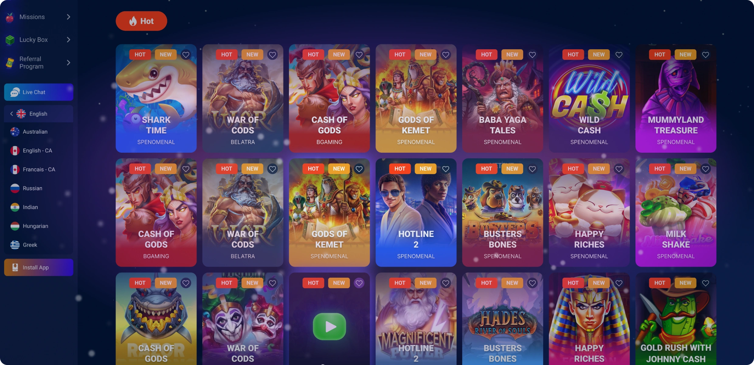 BetRolla casino platform BetRolla casino platform
